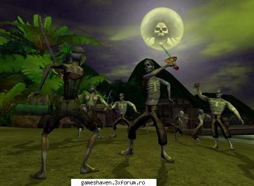 intra in lumea minuata a jack sparrow 
jocul ofera de a iti crea propriul tau pirat poti alege ce